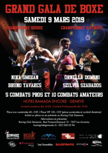 Deux titres au programme du gala de boxe organisé par Boxniaque Promotion le 9 mars prochain